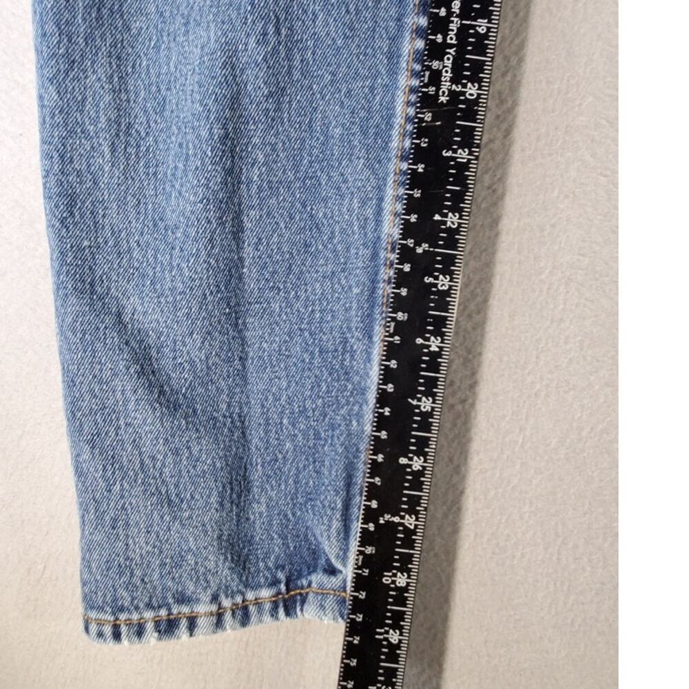 Levi’s 551 Relaxed Tapered Jeans Womens 10 Medium Wash Denim made in USA 26x29 - Picture 3 of 8